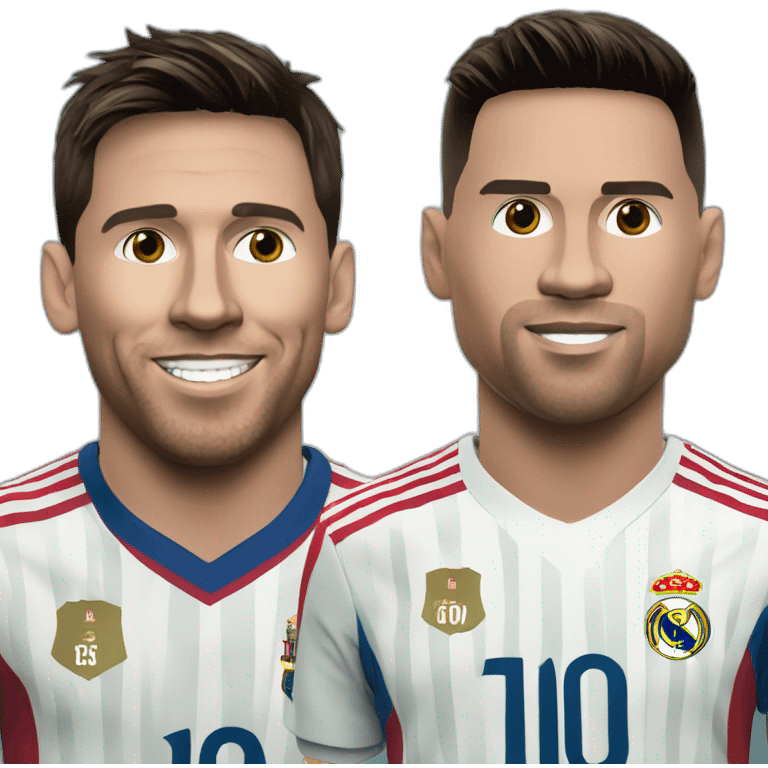 Ronaldo et Messi  emoji