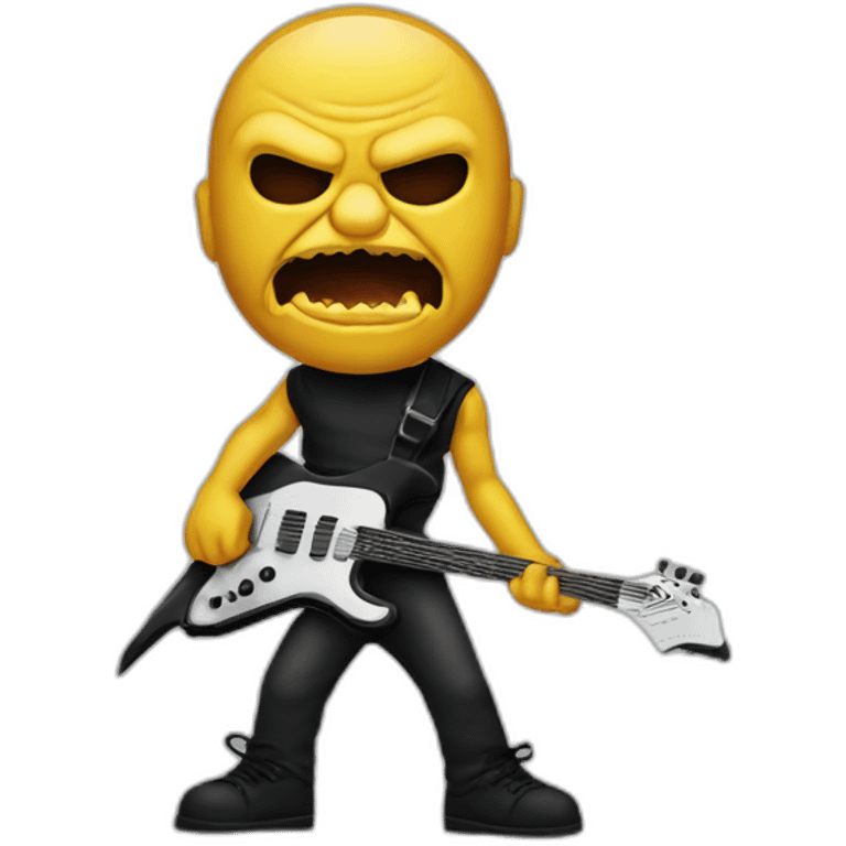 Scary Guy-Metallica emoji