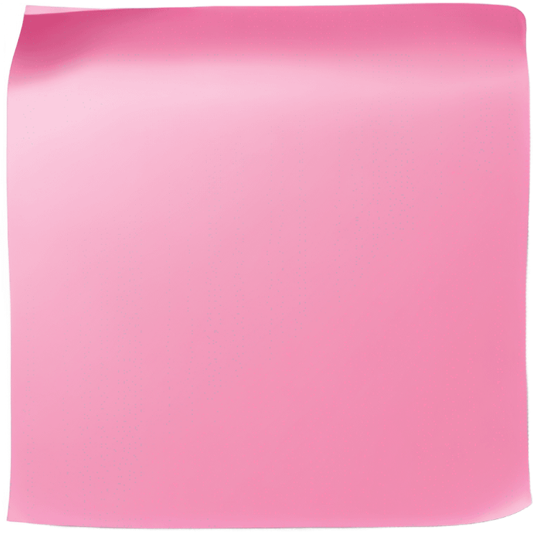 Pink memo note emoji