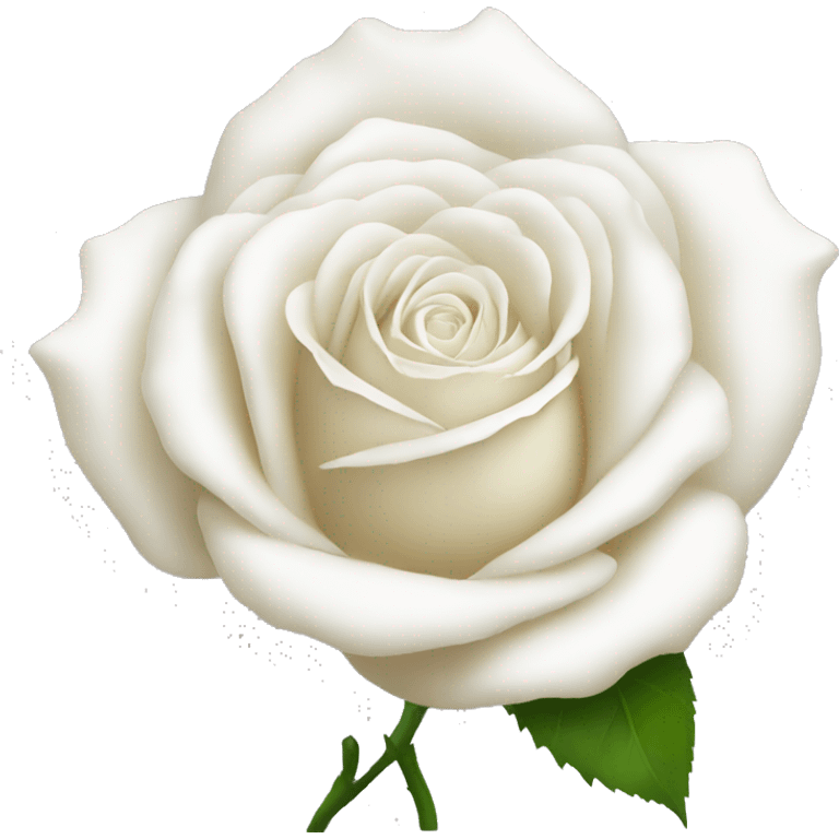 White rose emoji