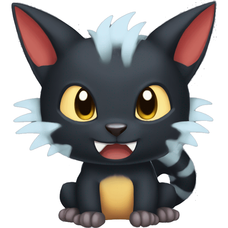 Night Fury Torracat Fakemon emoji