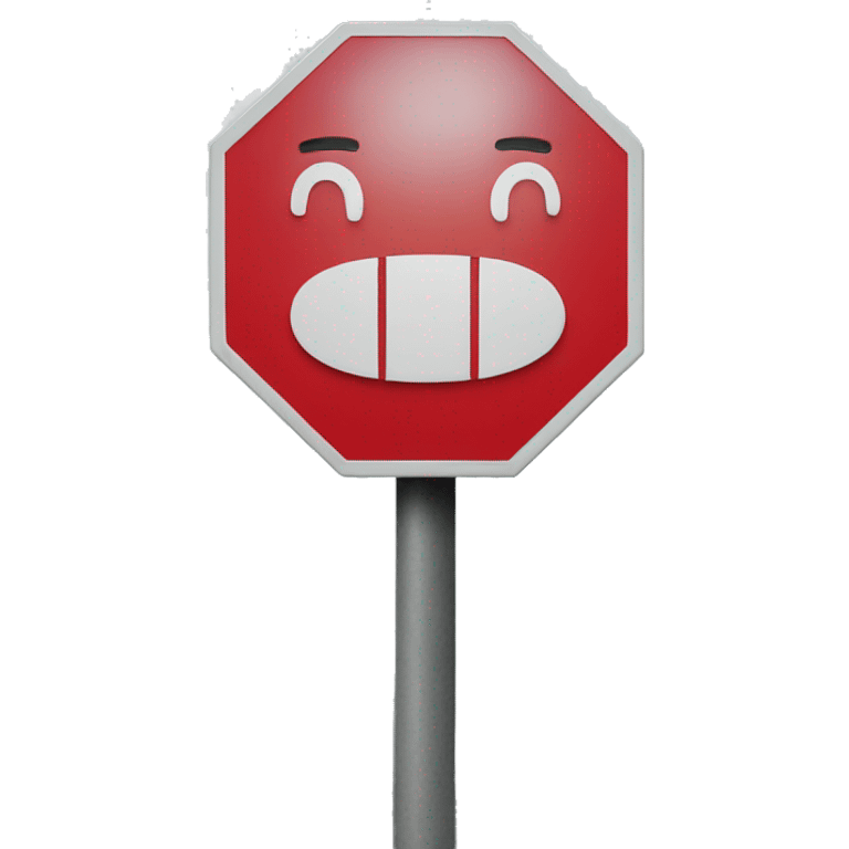 Stop sign  emoji