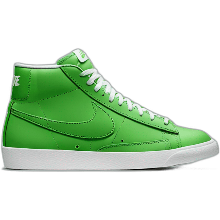 Nike blazer green emoji