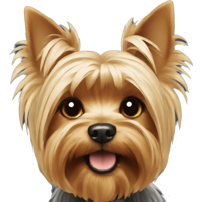 Yorkshire terrier emoji