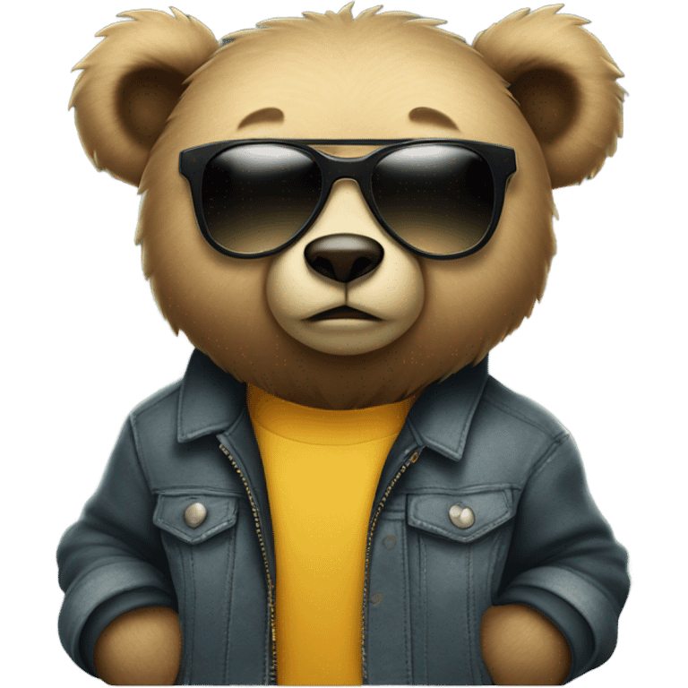 Kanye bear emoji