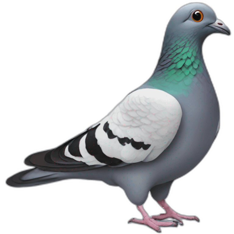 Un pigeon emoji