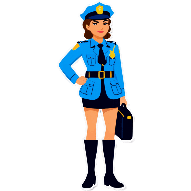 Police lady emoji