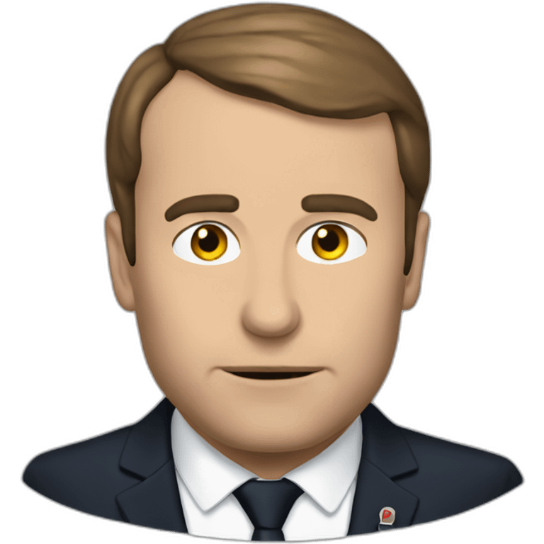 macron démission emoji