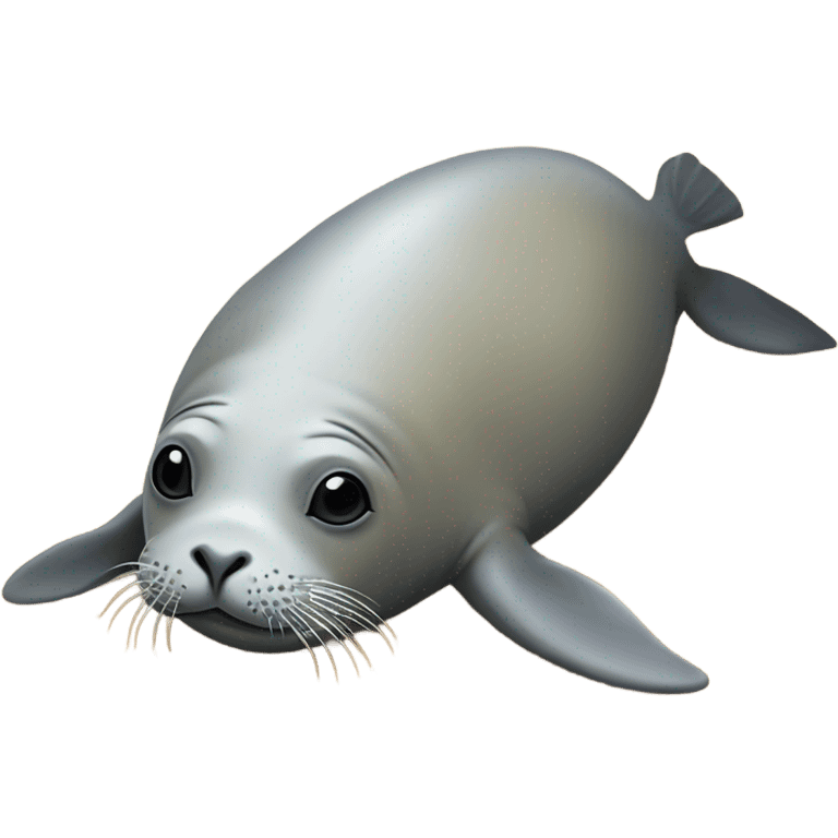 Monk seal emoji