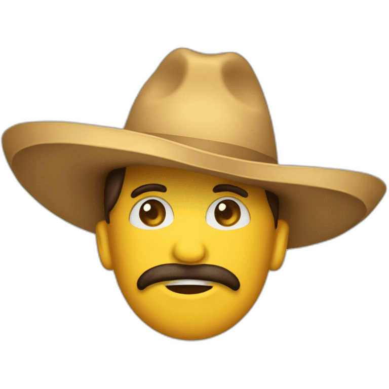 Dopamine Sombrero emoji