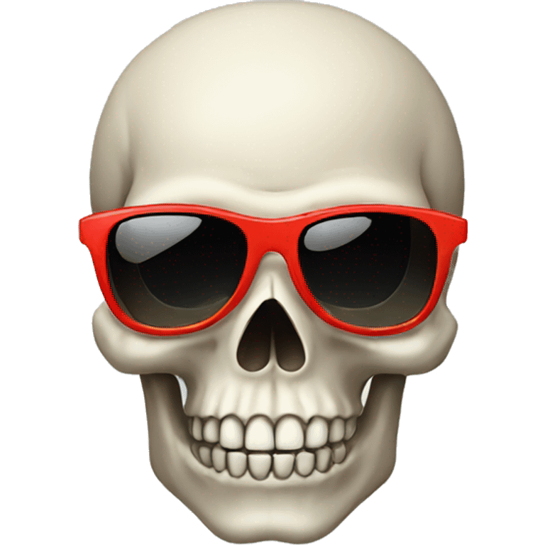 skull with sunglasses emoji