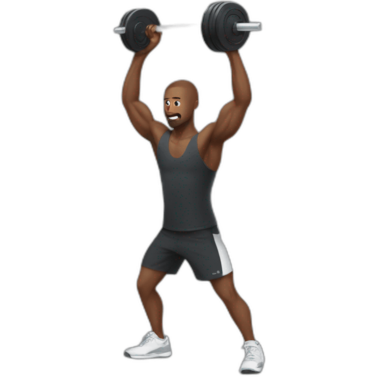 man workout emoji