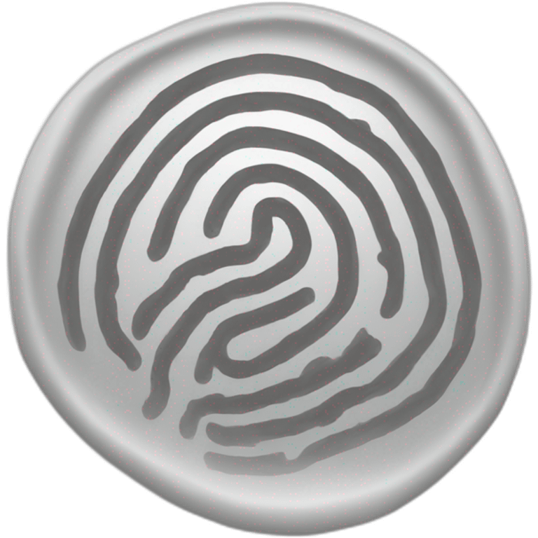 fingerprint emoji