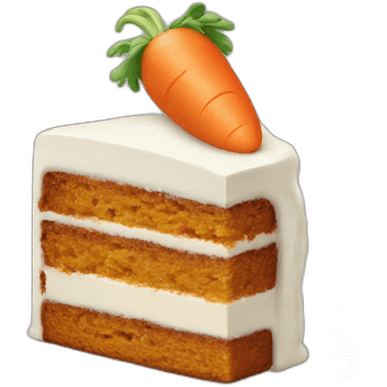 Carrot cake  emoji