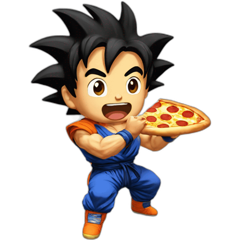 goku-eating-pizza emoji