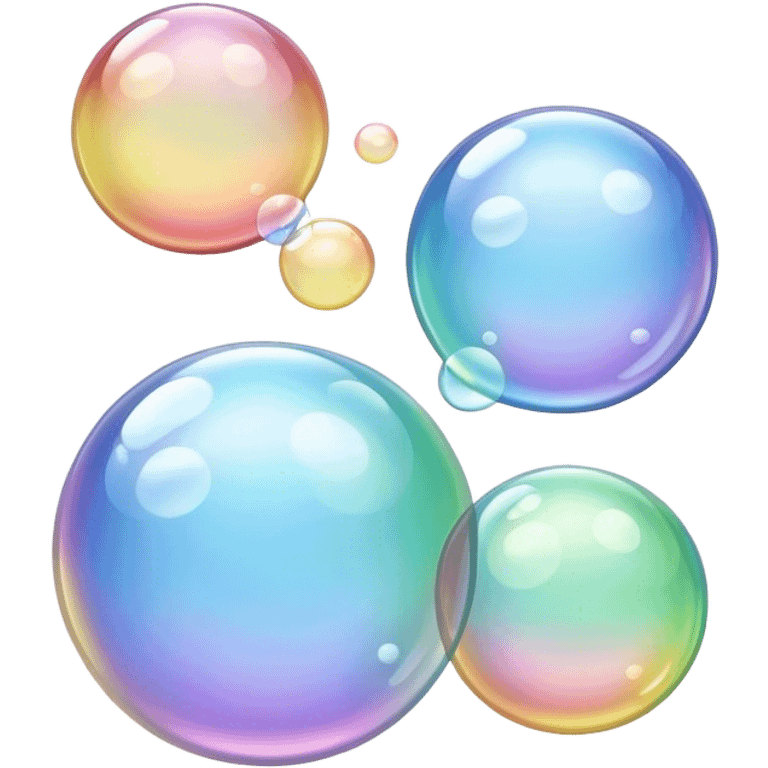 Soap bubbles emoji