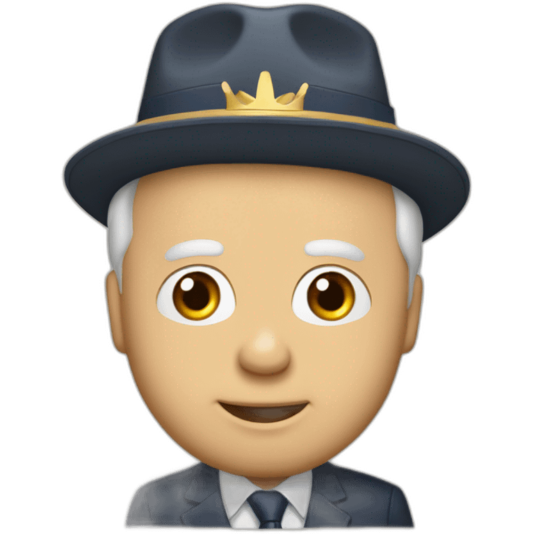 Le président Poutine qui souleve un oursons emoji