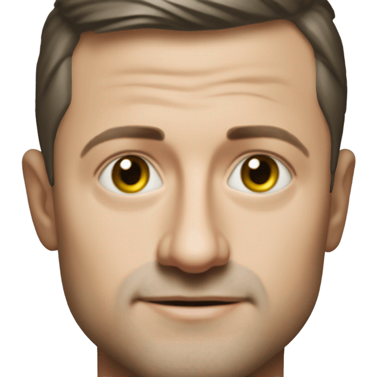 Vladimir Zelensky super realistic emoji