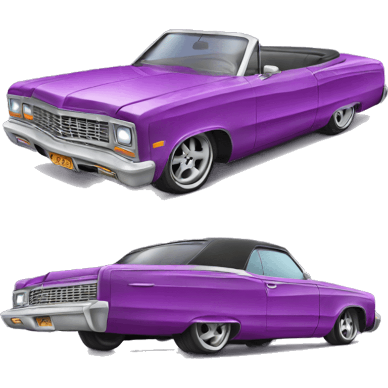 Lowrider car emoji