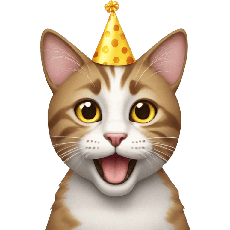 cat-birthday emoji