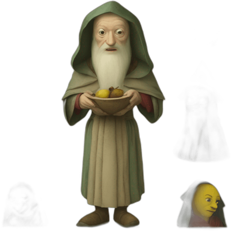 hieronymus bosch wiseman emoji