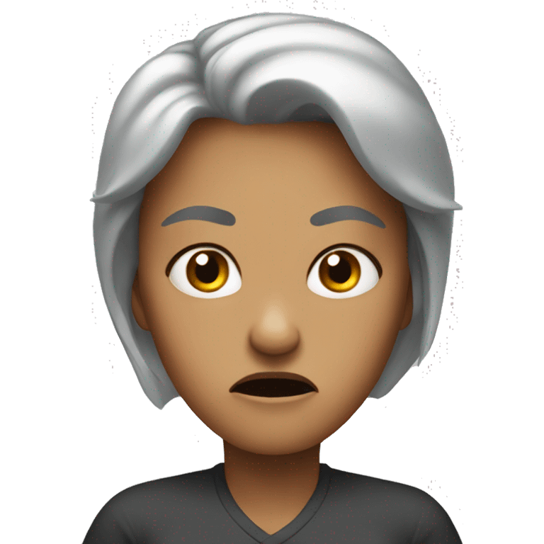 Angry woman  emoji