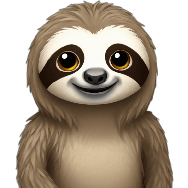 cool sloth emoji