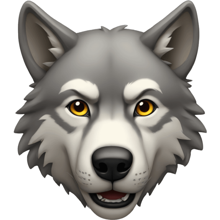 Wolf emoji