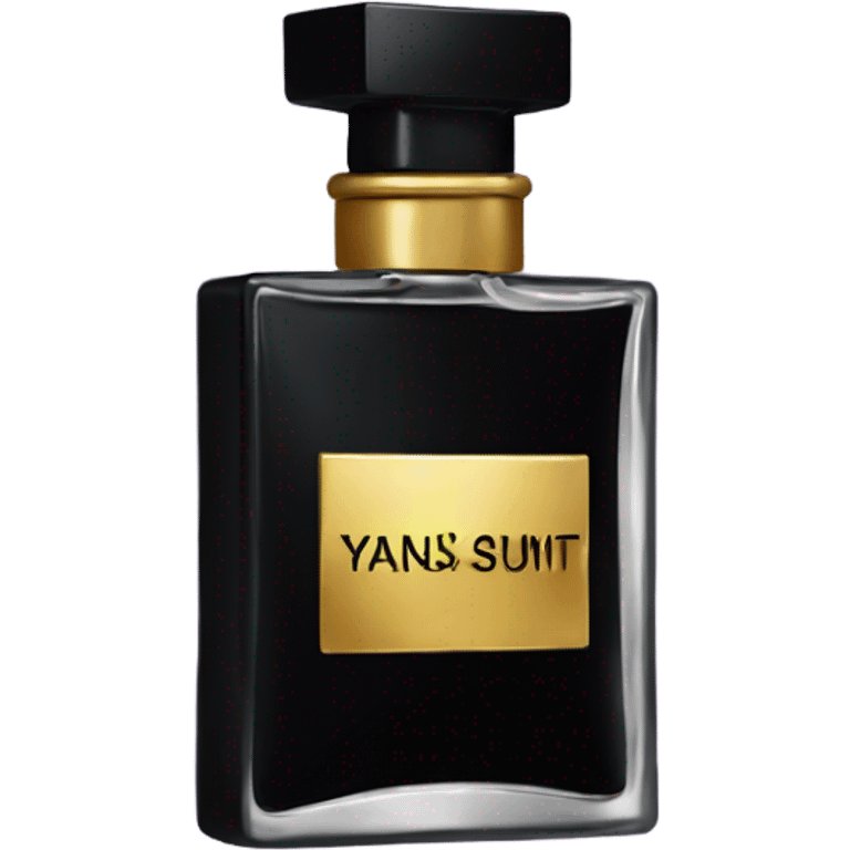 black ysl perfume emoji