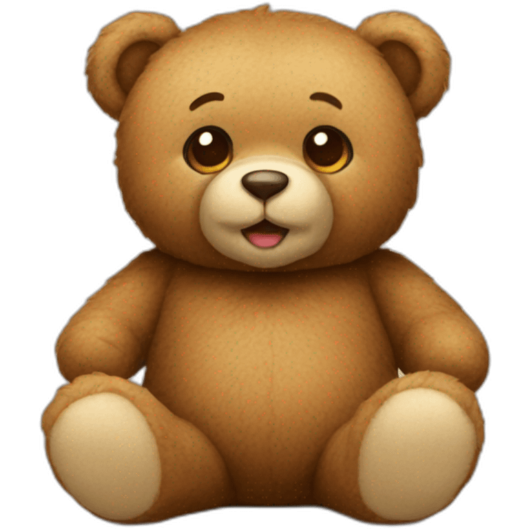 Teddy bear emoji