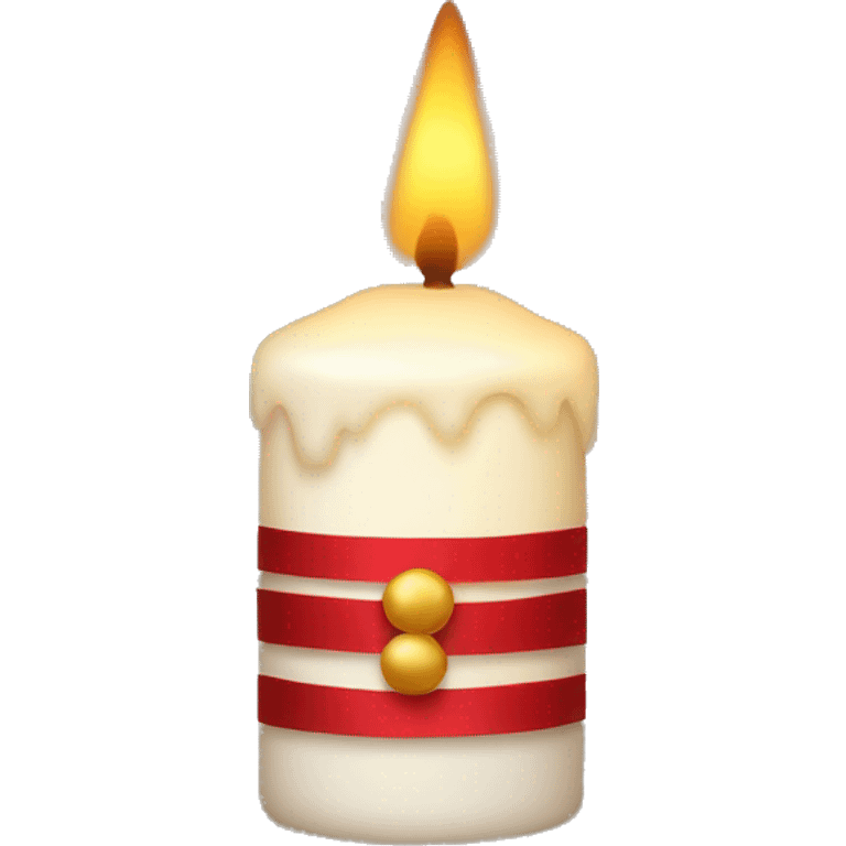 christmas candle  emoji