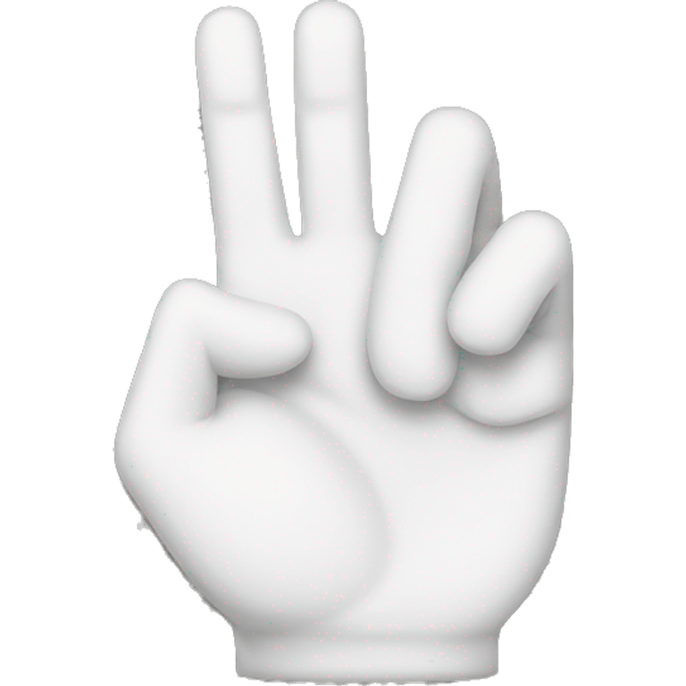 japanese hand sign with white shirt emoji