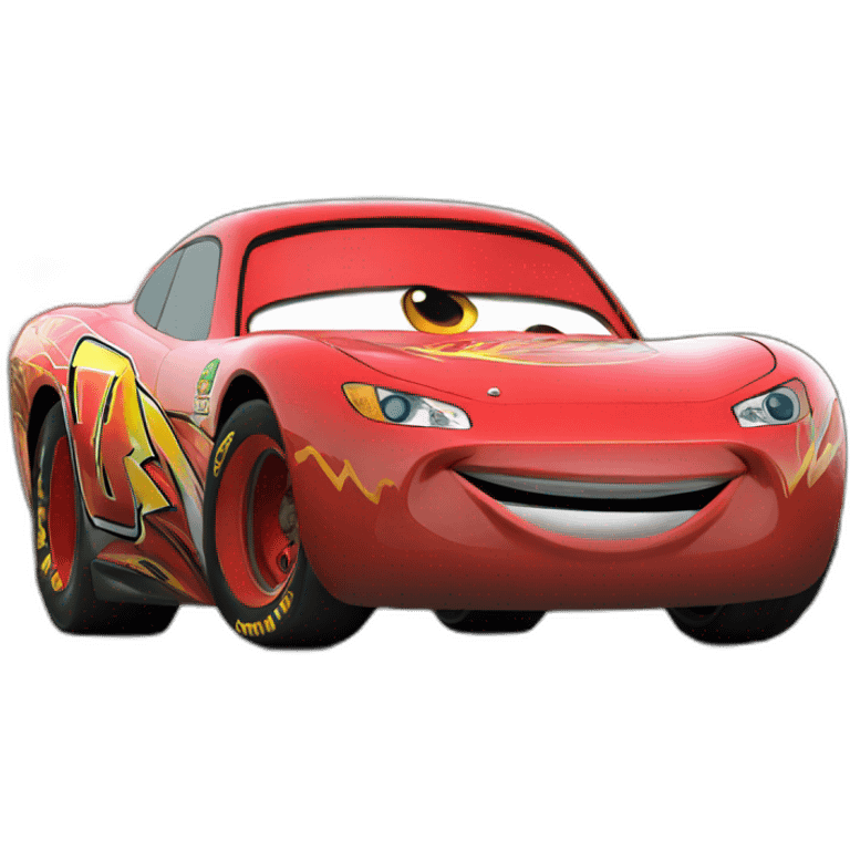 Flash McQueen emoji