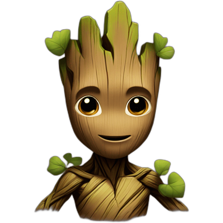 groot love emoji