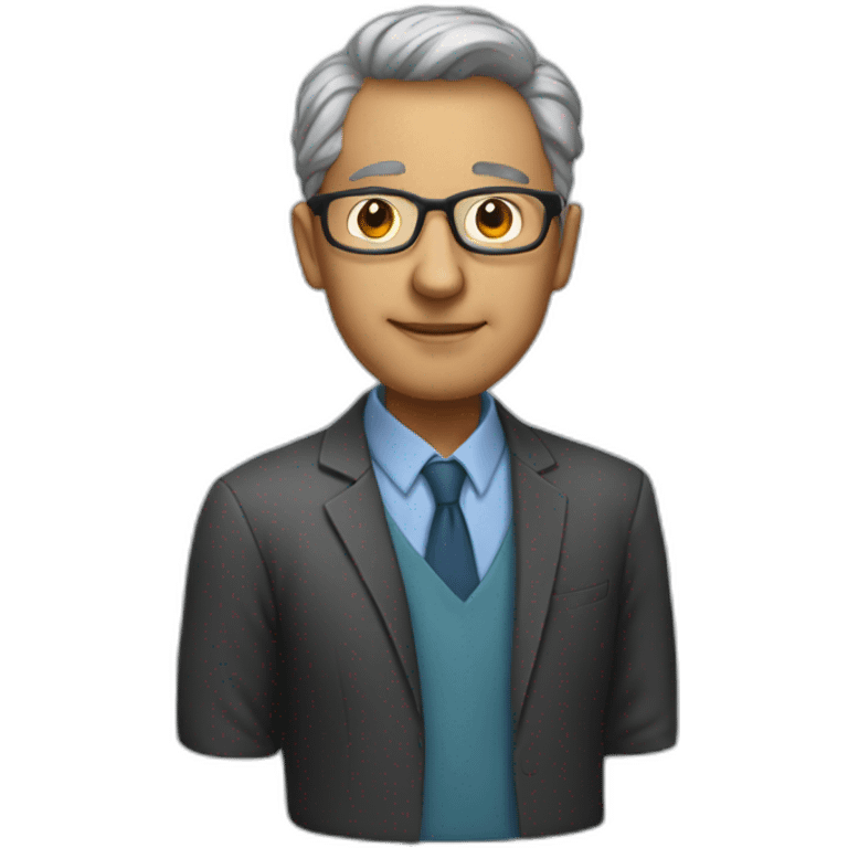 computer science professor emoji