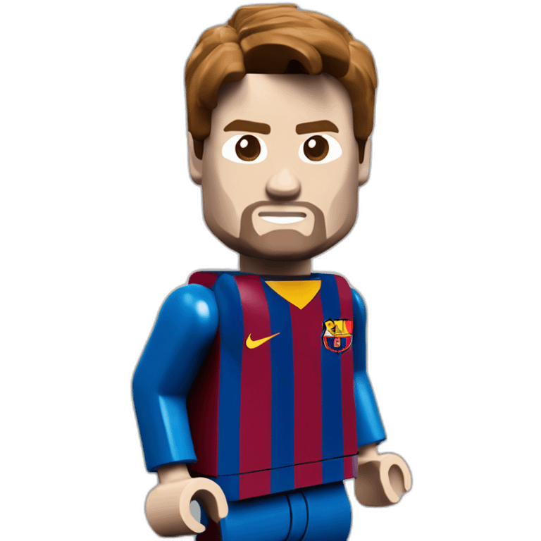 Messi LEGO emoji