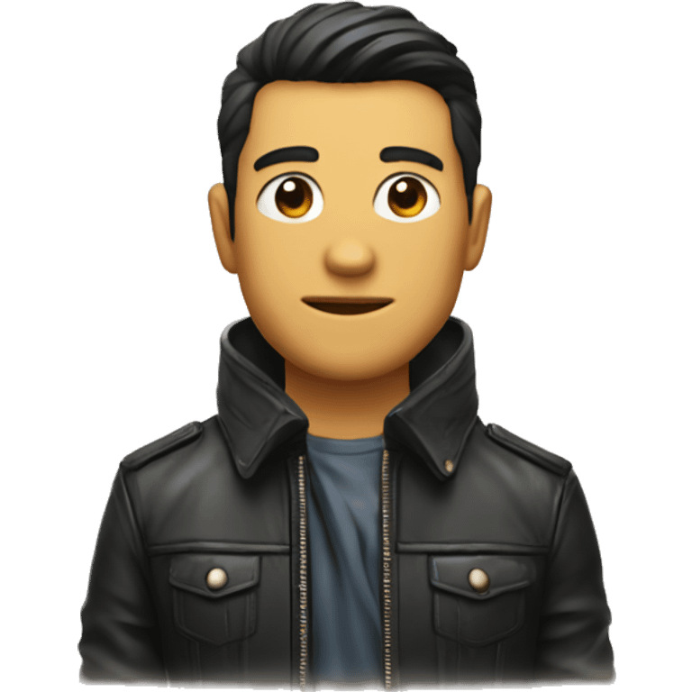 dus lipa with leather jacket emoji