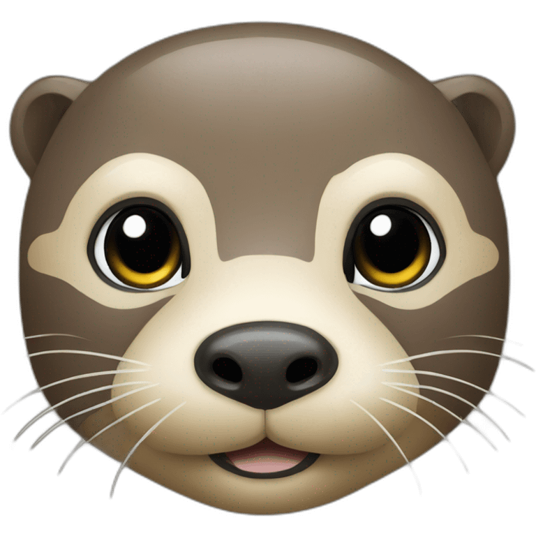 Loutre sur trotue emoji