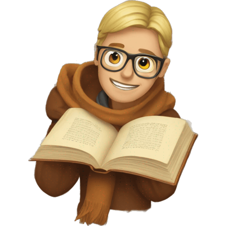 Autumn book emoji