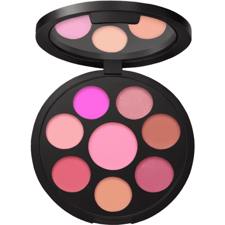 Pink makeup pallette emoji