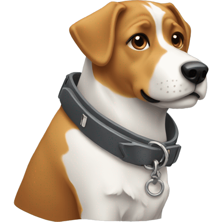 Collar with leash emoji