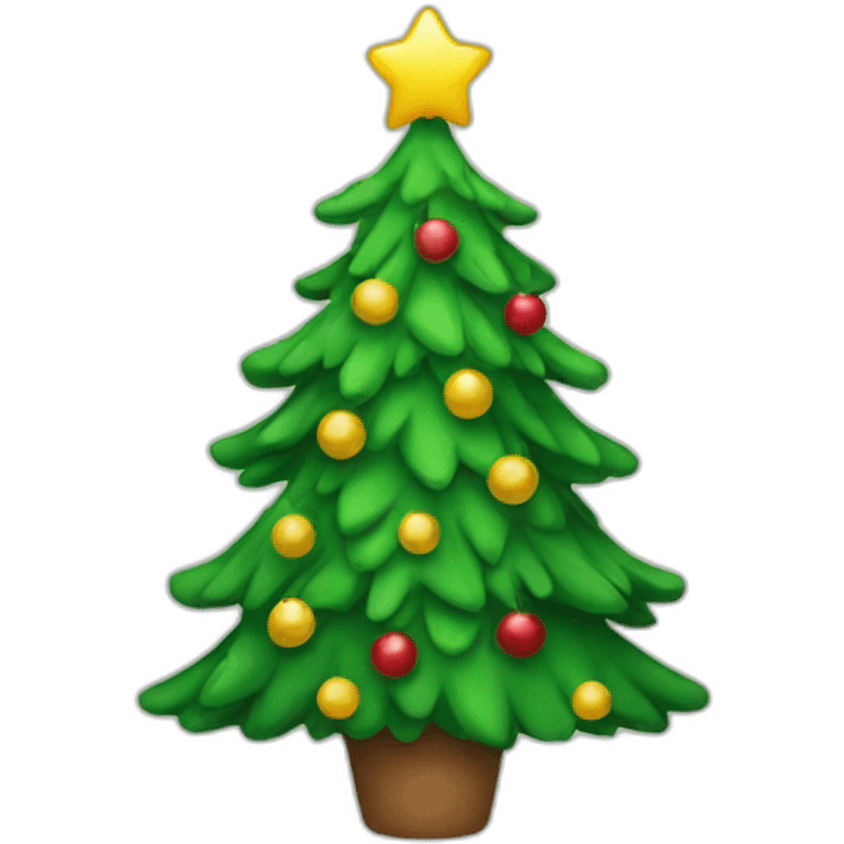 xmas tree emoji