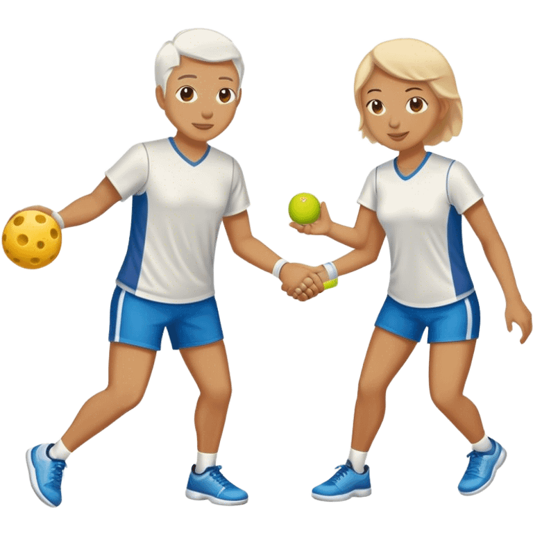 Pickleball game emoji