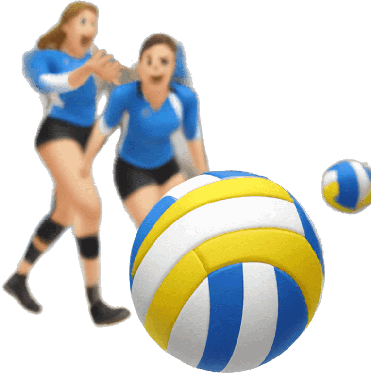 volleyball game good luck  emoji