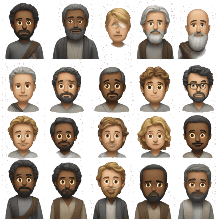 The apostles emoji