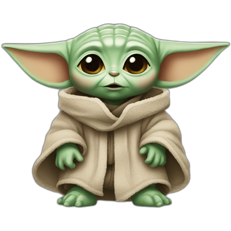 cute baby yoda emoji