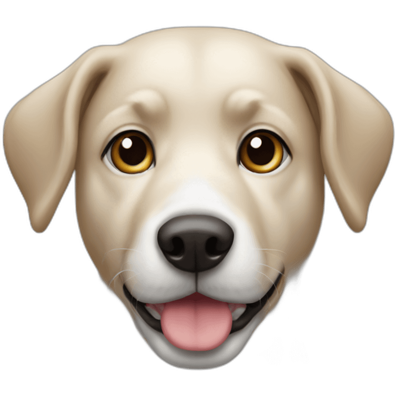 Dog black emoji