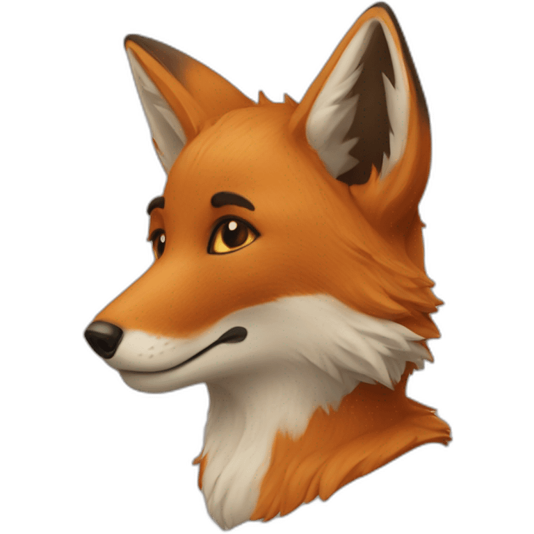 Foxterer regid neck emoji