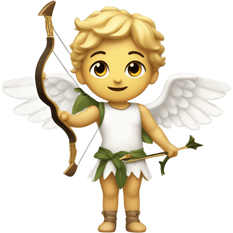 Cupid shooting an arrow  emoji