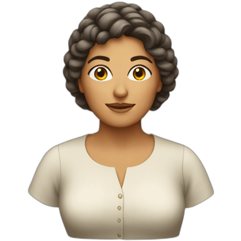 Italian woman emoji